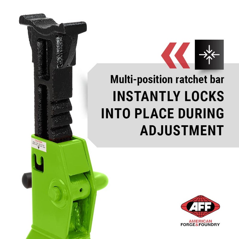 AFF مجموعة دعائم جاك AFF فايكنغ 4 طن - دعائم جاك ثقيلة الوزن بنمط رافعة - زوج - Image 5